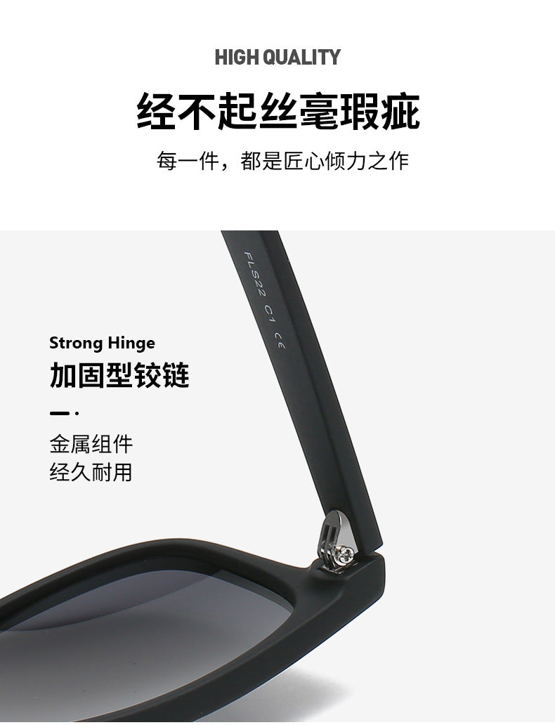 Mens Designer Square Polarized Sunglasses For Cycling Women Luxury Brand Rivet Sun Glasses Ladies Bans Eyewear UV400 Oculos De