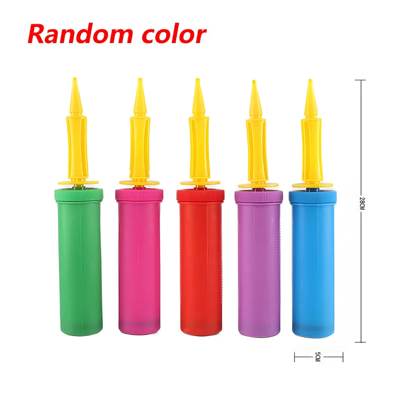 Balloon Pump Balloon Accessories Balloon inflator hand push Air Pump Footstep Pump Wedding Birthday Party Carnival Decor Tools
