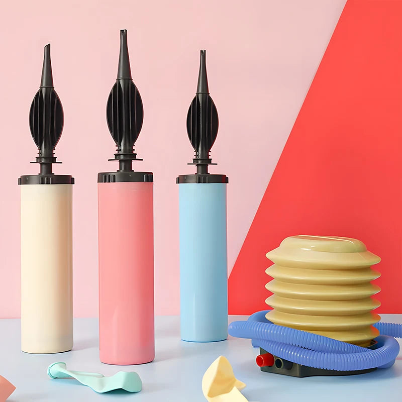 Balloon Pump Balloon Accessories Balloon inflator hand push Air Pump Footstep Pump Wedding Birthday Party Carnival Decor Tools