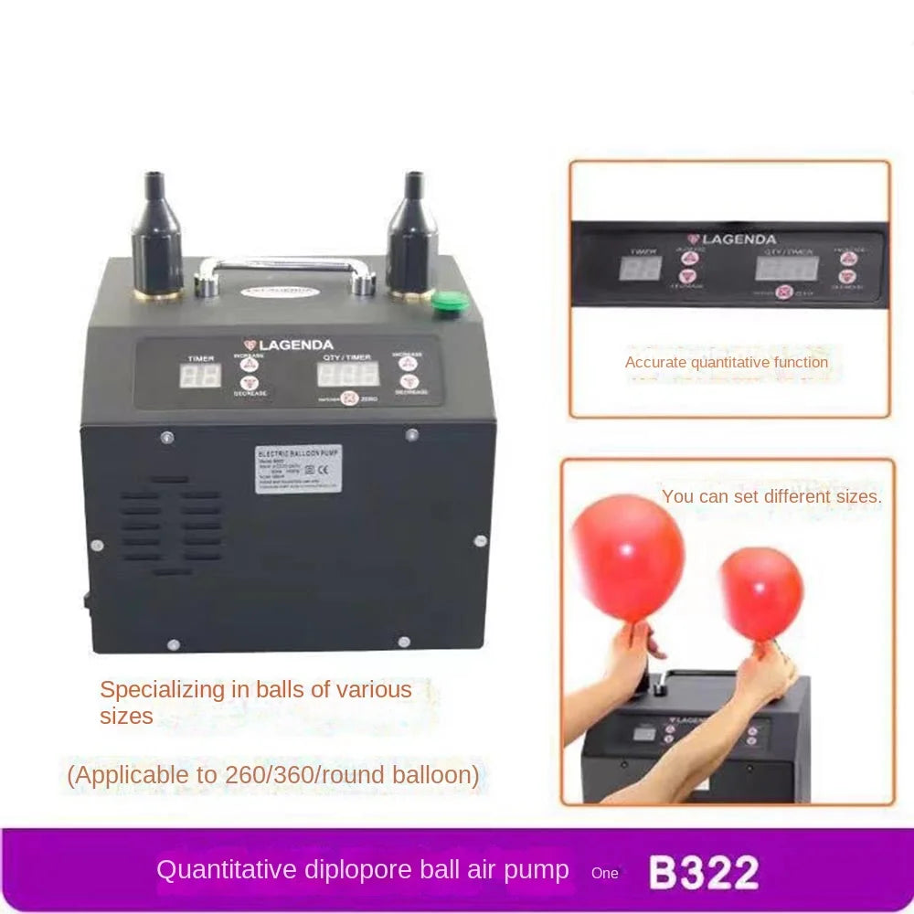 Lagenda Electric Balloon Pump Inflator 110V 220VB322 US EUROPE