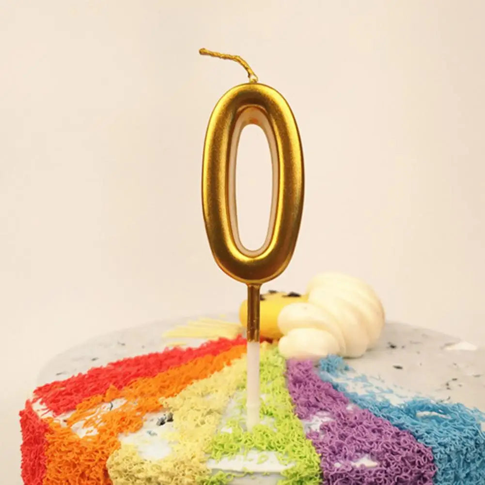 1 2 3 4 5 6 7 8 9 0 Number Birthday Candles Glitter Kids Birthday Candles Cake Topper Wedding Decoration Cake Decorating Candles