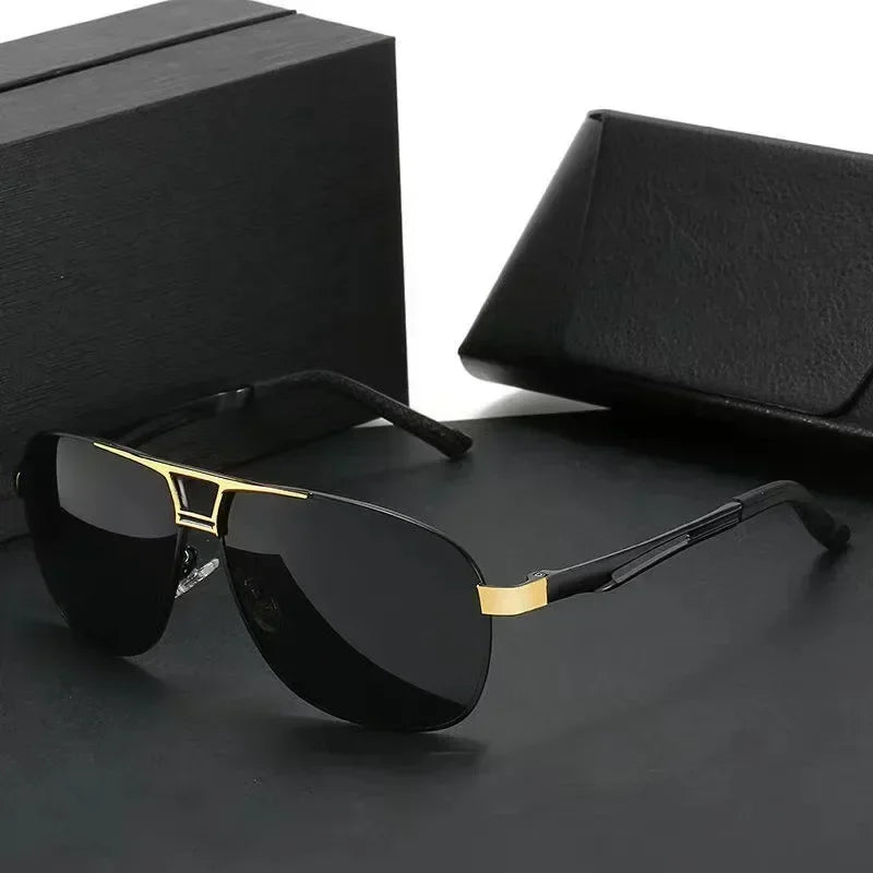 Photochromic Polarized Sunglasses for Men Fashion Sun Glasses Men Women Luxury Driving Classic Cycling Sunglasses 2024