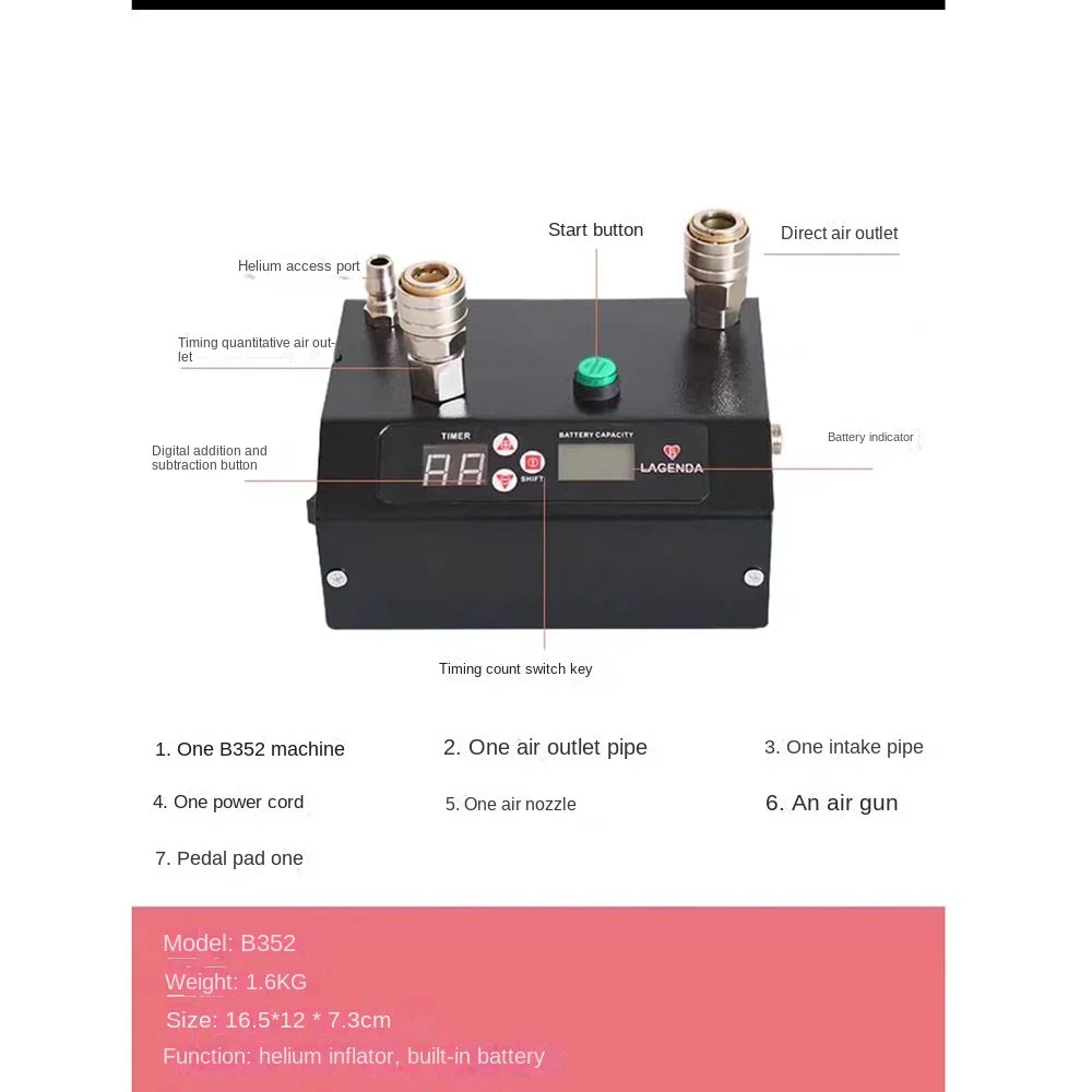 Lagenda Electric Balloon Pump Inflator 110V 220VB322 US EUROPE