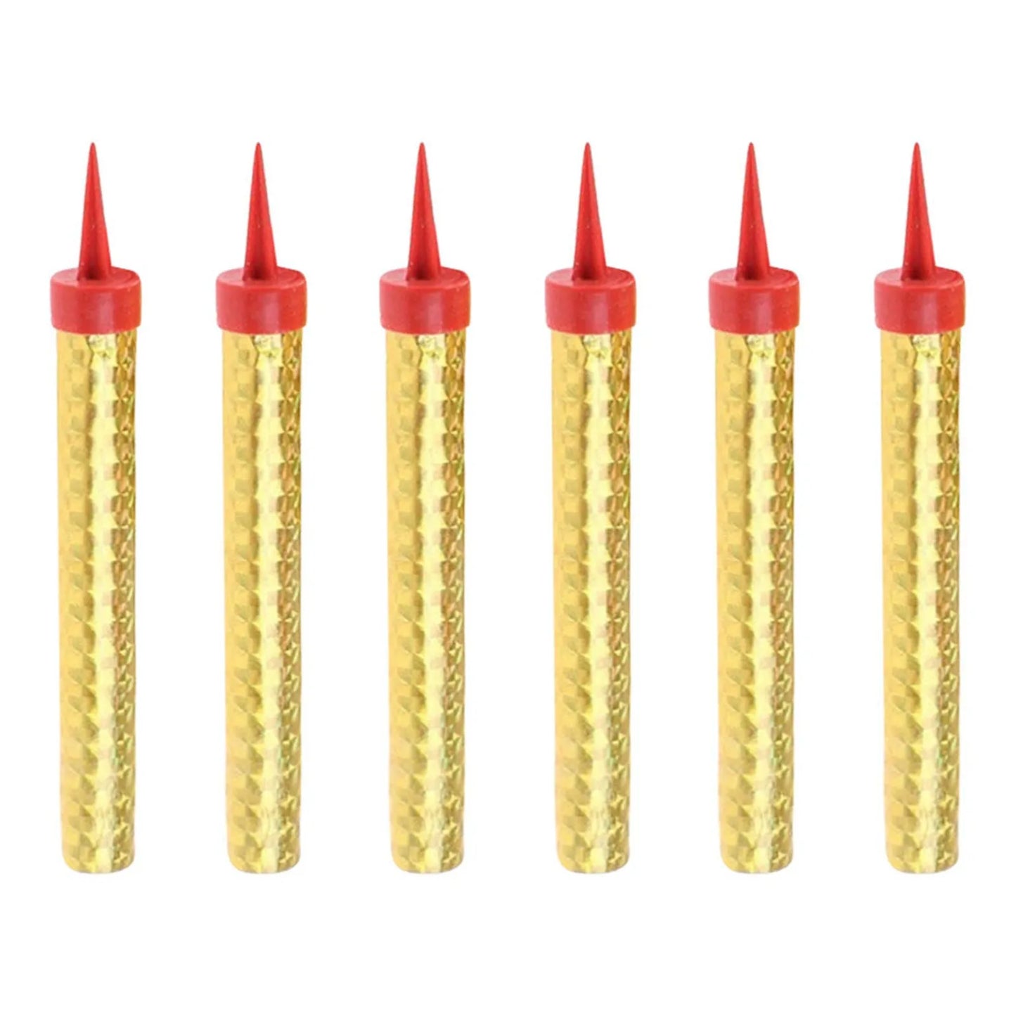 King Of Sparklers Pack Of 6 Gold Wrapping Sparkling Candles For Birthday Wedding Anniversary Halloween Party Candle
