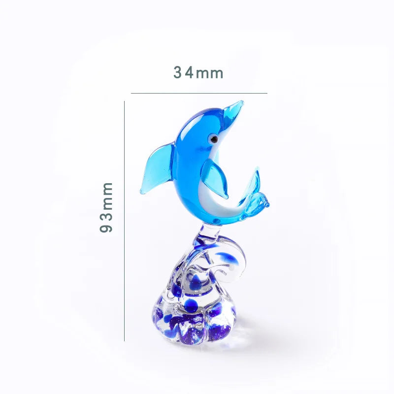 1 Piece Romantic Crystal Glass Creative Cute Little Dolphin Birthday Wedding Present Hot Sale