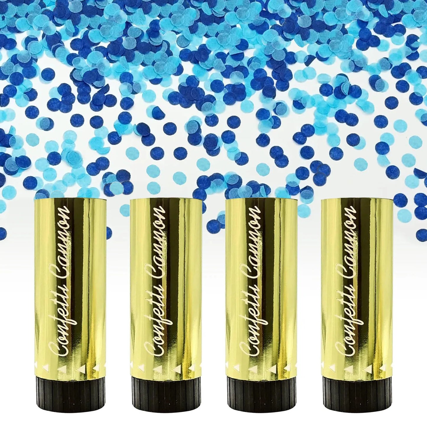 Confetti Poppers Cannons for Wedding Birthday Graduation Baby Shower Anniversary Christmas New Year's Party Supplies Decorations