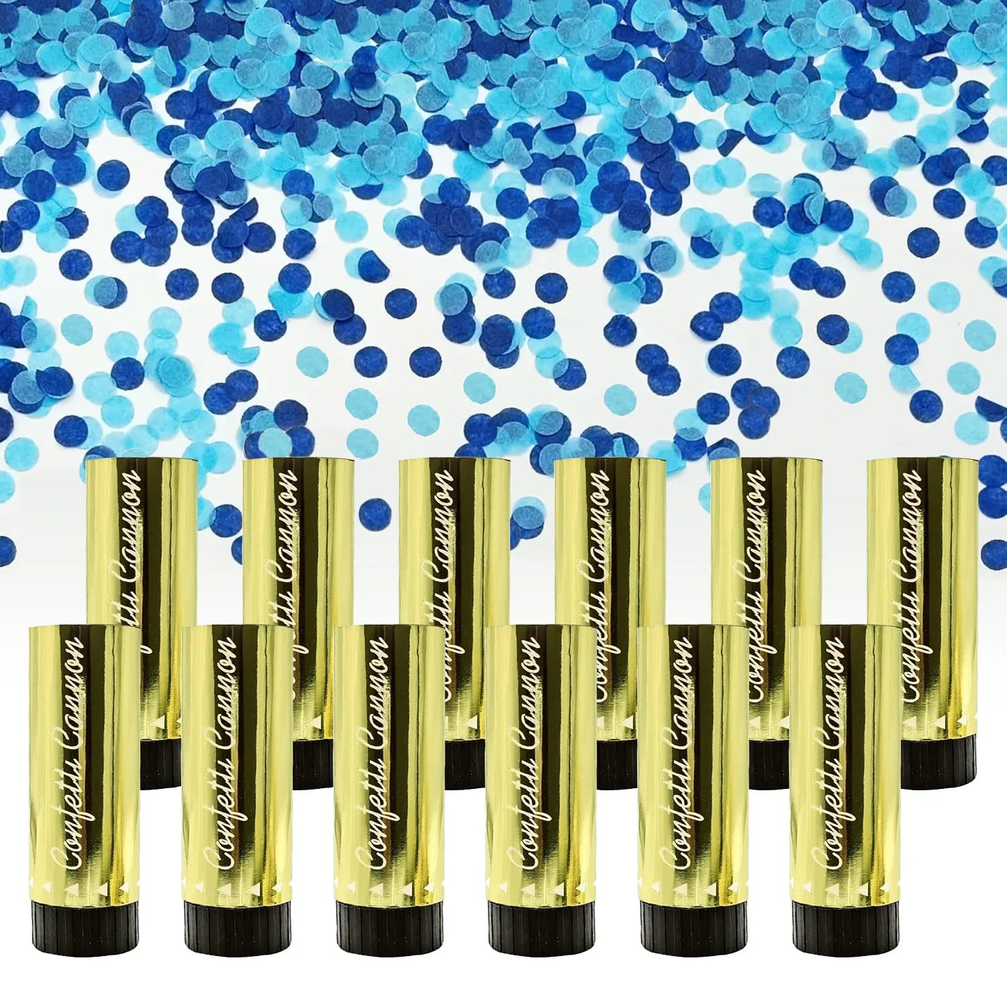 Confetti Poppers Cannons for Wedding Birthday Graduation Baby Shower Anniversary Christmas New Year's Party Supplies Decorations