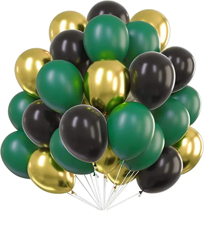 10inch Gold Confetti Metallic Balloons Macaroon Latex Ballon Baby Shower Globos Adult Anniversary Wedding Birthday Party Decor