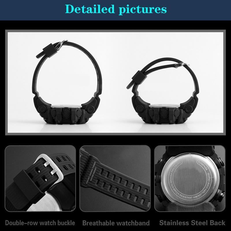 Kegllect Top Selling Product Watch Men Sports Multifunction Life Digital Watch Casual Watches Best Watch for Gym