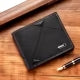 Wallet With Multiple Card Slots Short Wallet Thin Style Soft Slim Card Holder Zipper Coin Pocket Mens Wallet Holder Purses