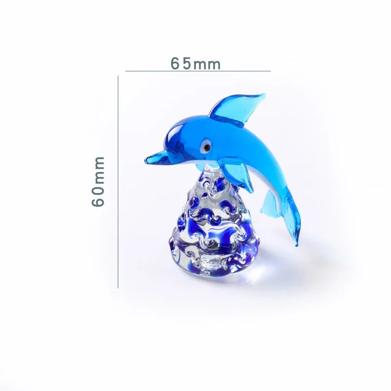 1 Piece Romantic Crystal Glass Creative Cute Little Dolphin Birthday Wedding Present Hot Sale