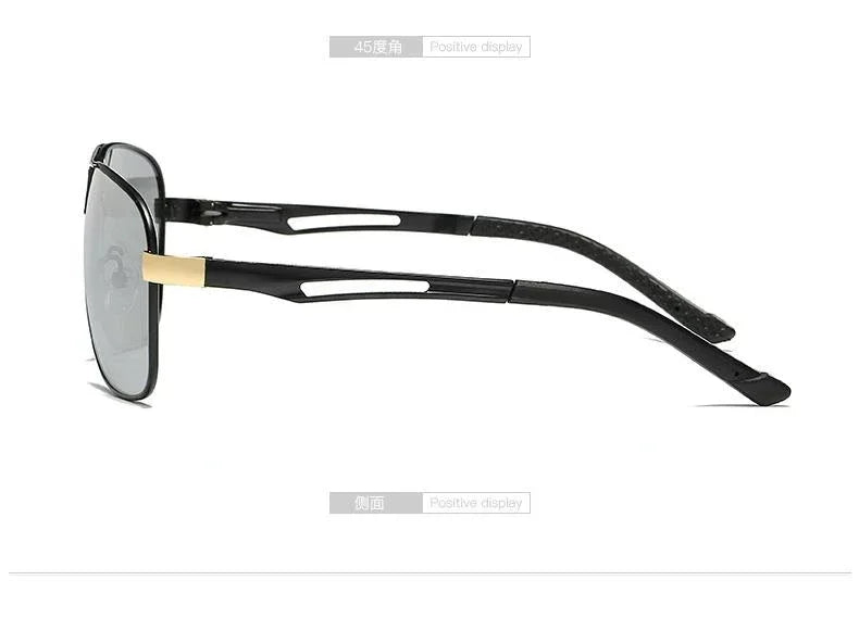 Photochromic Polarized Sunglasses for Men Fashion Sun Glasses Men Women Luxury Driving Classic Cycling Sunglasses 2024