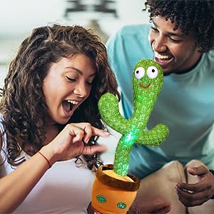 1 Piece -Talking And Dancing Cactus Toy For Baby Boys And Girls,Singing Recording,Gift That Can Talk To You Repeatedly-Perfect Choice For Kids