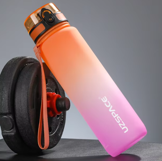 Hot Sale 500/1000ML Sports Water Bottle Shaker Outdoor Travel Portable Leakproof Drinkware Tritan Plastic Drink Bottle BPA Free
