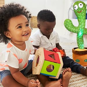 1 Piece -Talking And Dancing Cactus Toy For Baby Boys And Girls,Singing Recording,Gift That Can Talk To You Repeatedly-Perfect Choice For Kids