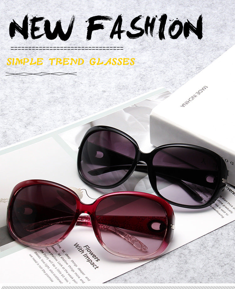 Polarized Sunglasses Women Brand Designer Sun Glasses Fashion Classic Big Frame Glass Female Vintage Oculos De Sol