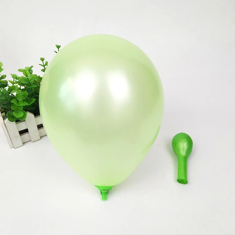Pearl White Latex Balloon Wedding Party 10/12inch Purple Helium Baloon Decoration Birthday Party Festival Decor Wedding Supplies