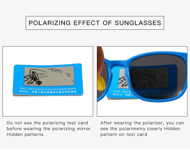 WarBlade New Polarized Kids Sunglasses TR90 Silicone Boys Girls Sun Glasses Children Baby Outdoors Goggle Shades Eyewear UV400