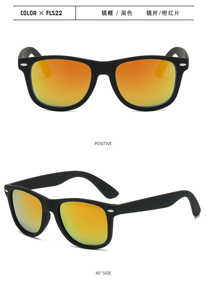 Mens Designer Square Polarized Sunglasses For Cycling Women Luxury Brand Rivet Sun Glasses Ladies Bans Eyewear UV400 Oculos De