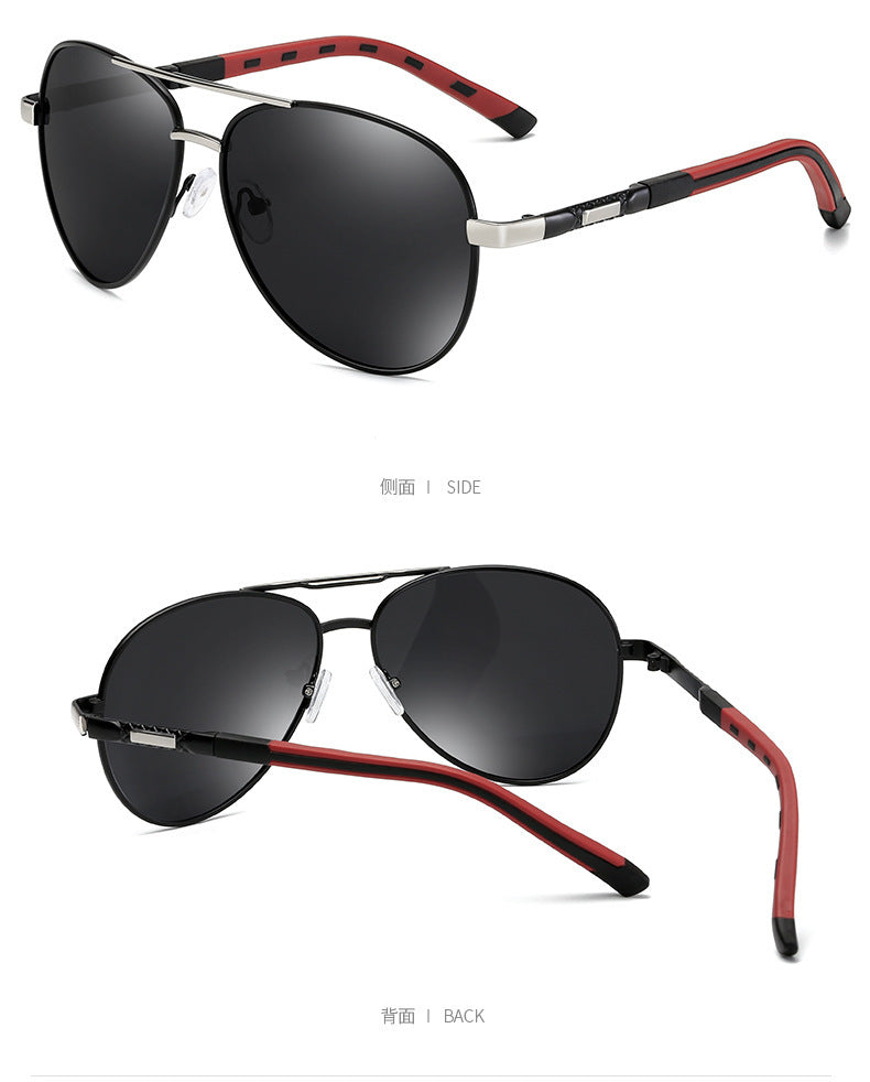 Brand Designer Men Aluminum Sunglasses Polarized Mirror Male Classic Sun Glasses Women For Men Oculos de sol Bans UV400
