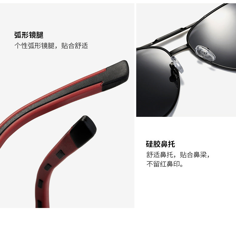 Brand Designer Men Aluminum Sunglasses Polarized Mirror Male Classic Sun Glasses Women For Men Oculos de sol Bans UV400