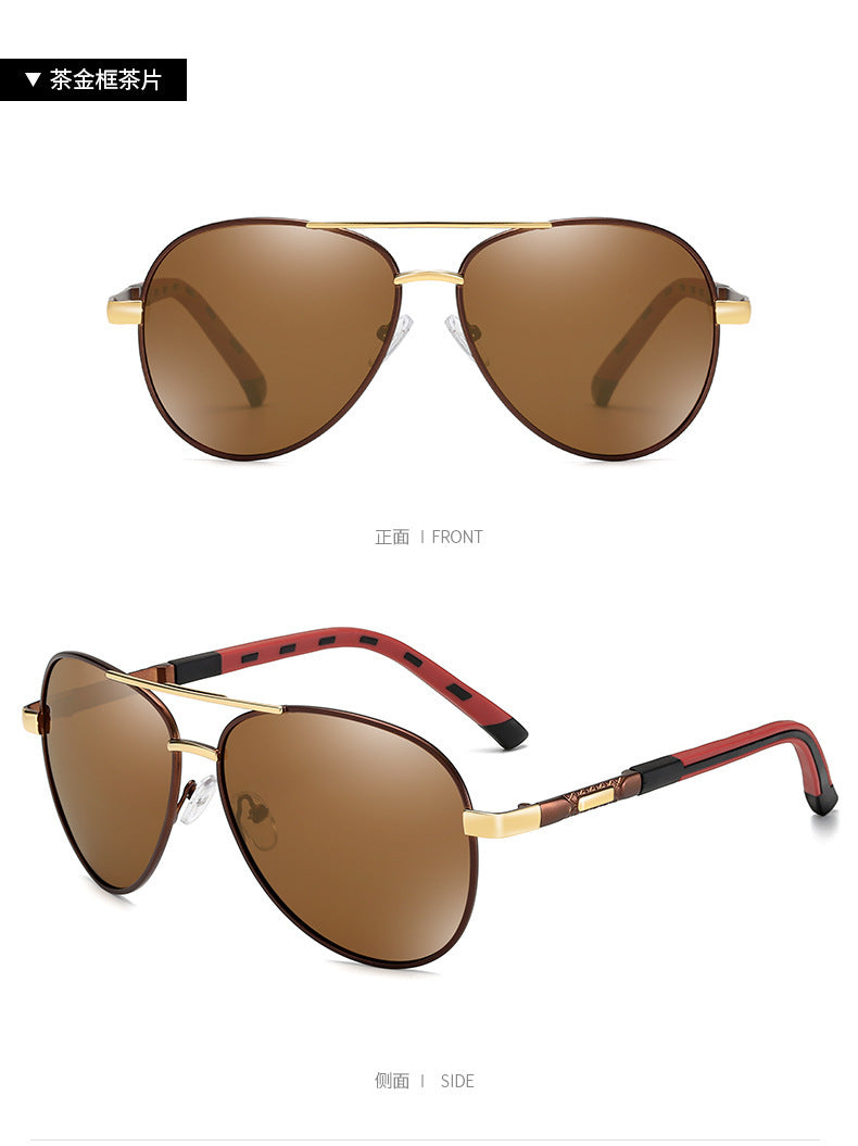 Brand Designer Men Aluminum Sunglasses Polarized Mirror Male Classic Sun Glasses Women For Men Oculos de sol Bans UV400