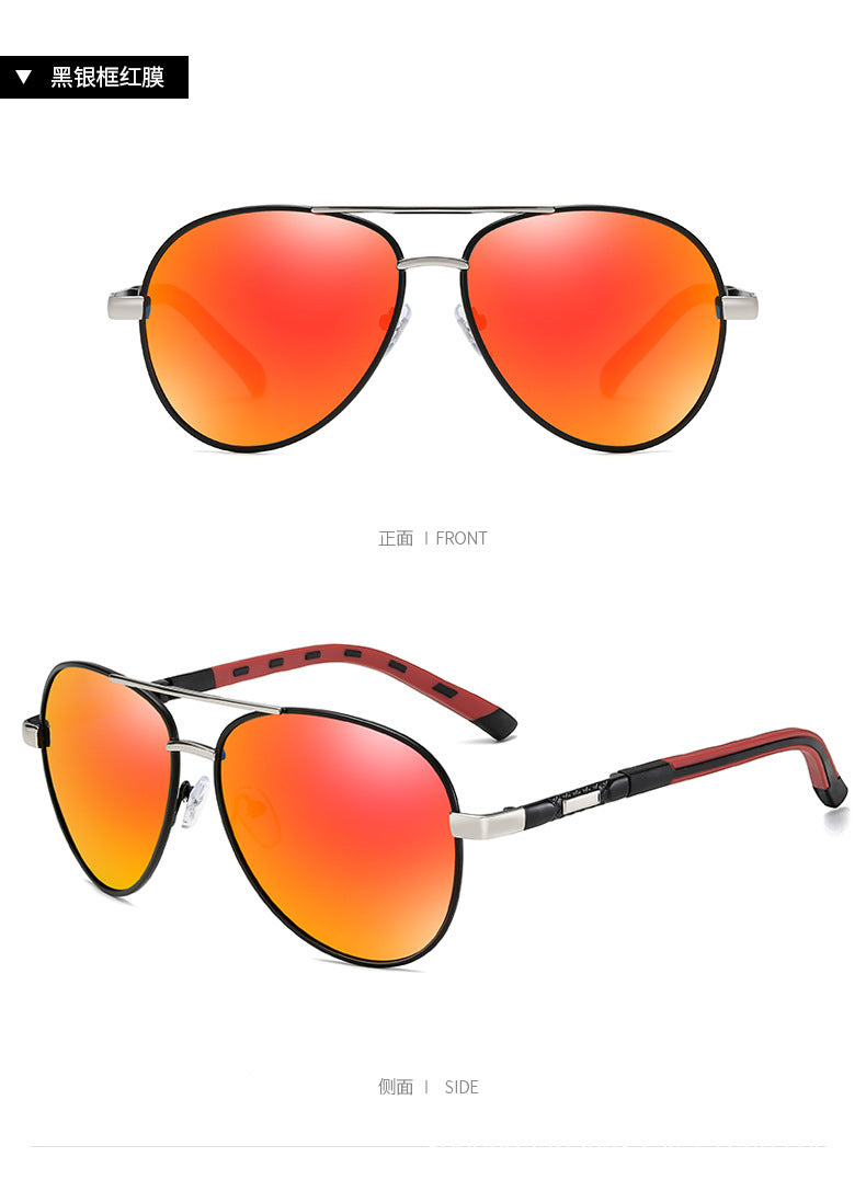Brand Designer Men Aluminum Sunglasses Polarized Mirror Male Classic Sun Glasses Women For Men Oculos de sol Bans UV400