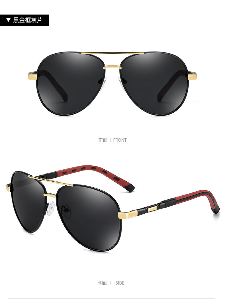 Brand Designer Men Aluminum Sunglasses Polarized Mirror Male Classic Sun Glasses Women For Men Oculos de sol Bans UV400