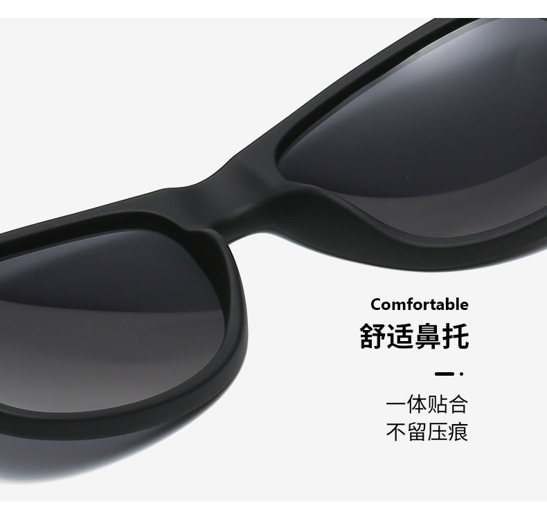 Mens Designer Square Polarized Sunglasses For Cycling Women Luxury Brand Rivet Sun Glasses Ladies Bans Eyewear UV400 Oculos De