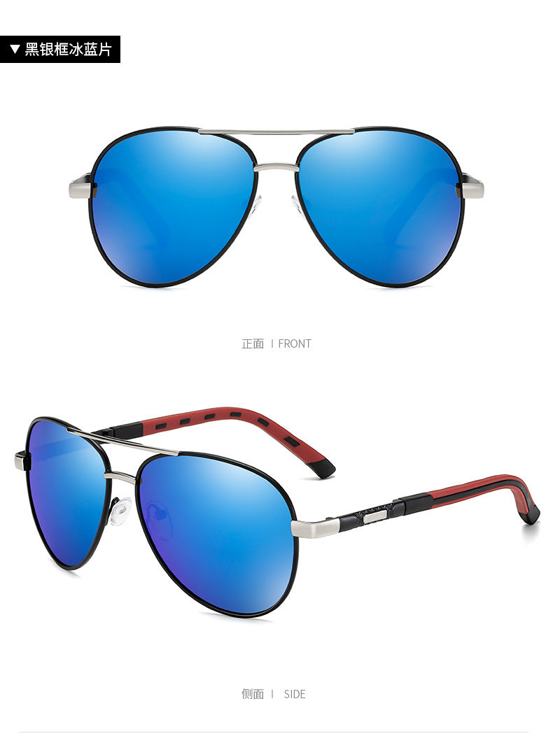 Brand Designer Men Aluminum Sunglasses Polarized Mirror Male Classic Sun Glasses Women For Men Oculos de sol Bans UV400