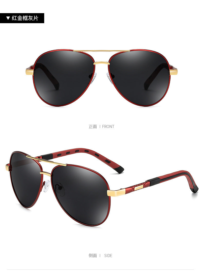 Brand Designer Men Aluminum Sunglasses Polarized Mirror Male Classic Sun Glasses Women For Men Oculos de sol Bans UV400