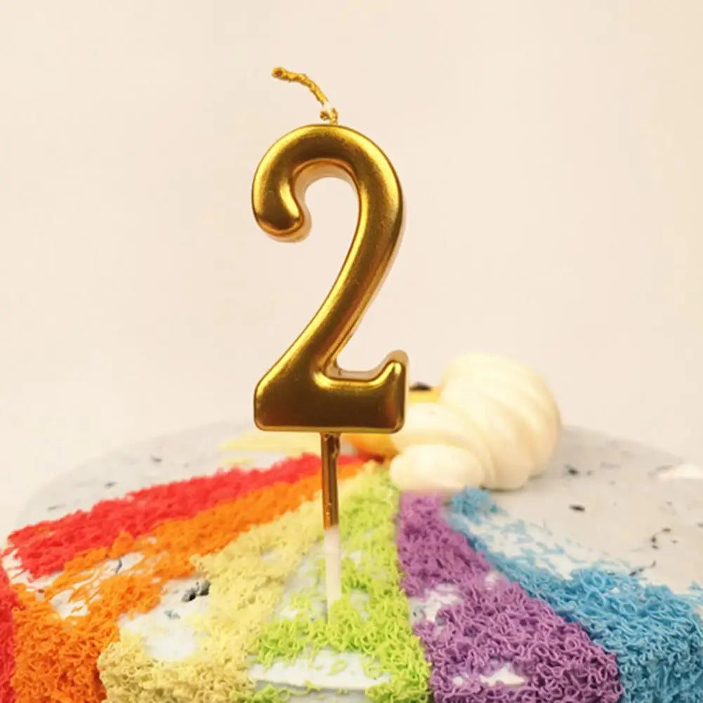 1 2 3 4 5 6 7 8 9 0 Number Birthday Candles Glitter Kids Birthday Candles Cake Topper Wedding Decoration Cake Decorating Candles