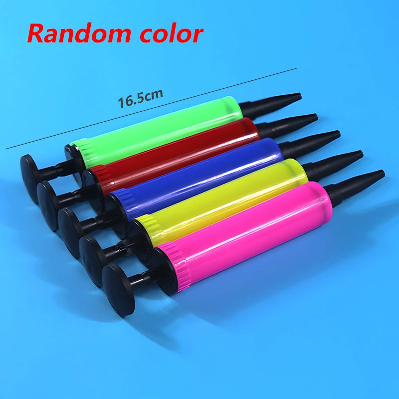 Balloon Pump Balloon Accessories Balloon inflator hand push Air Pump Footstep Pump Wedding Birthday Party Carnival Decor Tools