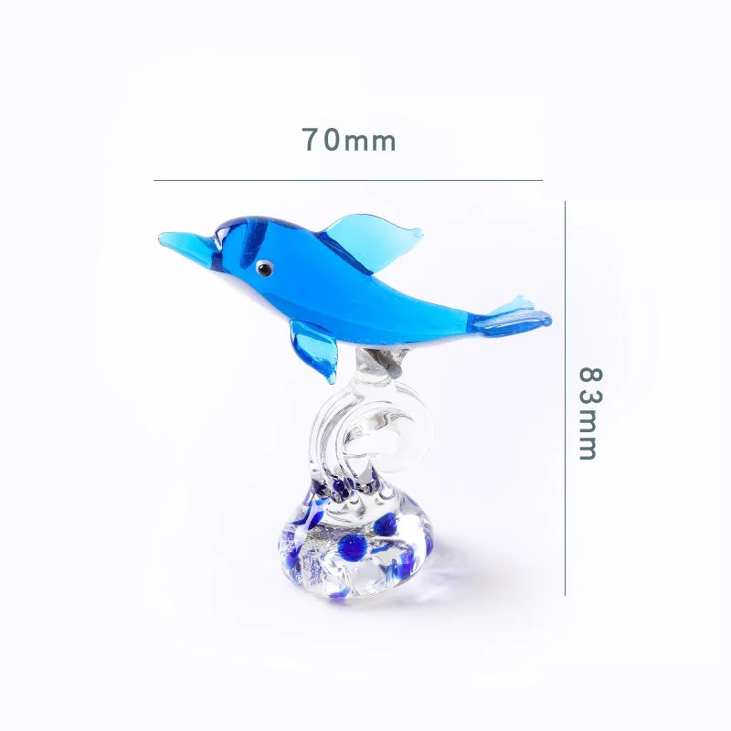 1 Piece Romantic Crystal Glass Creative Cute Little Dolphin Birthday Wedding Present Hot Sale