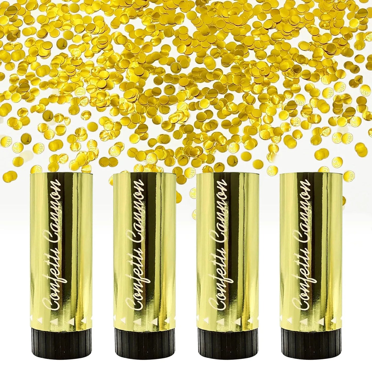 Confetti Poppers Cannons for Wedding Birthday Graduation Baby Shower Anniversary Christmas New Year's Party Supplies Decorations