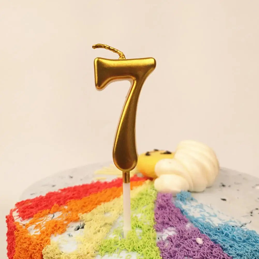 1 2 3 4 5 6 7 8 9 0 Number Birthday Candles Glitter Kids Birthday Candles Cake Topper Wedding Decoration Cake Decorating Candles