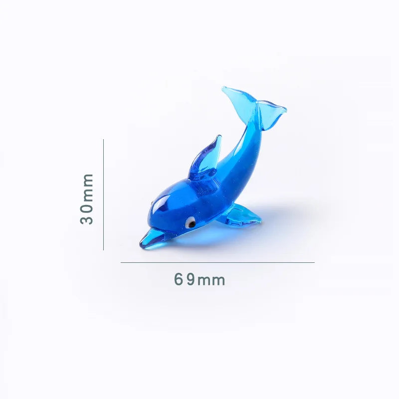 1 Piece Romantic Crystal Glass Creative Cute Little Dolphin Birthday Wedding Present Hot Sale