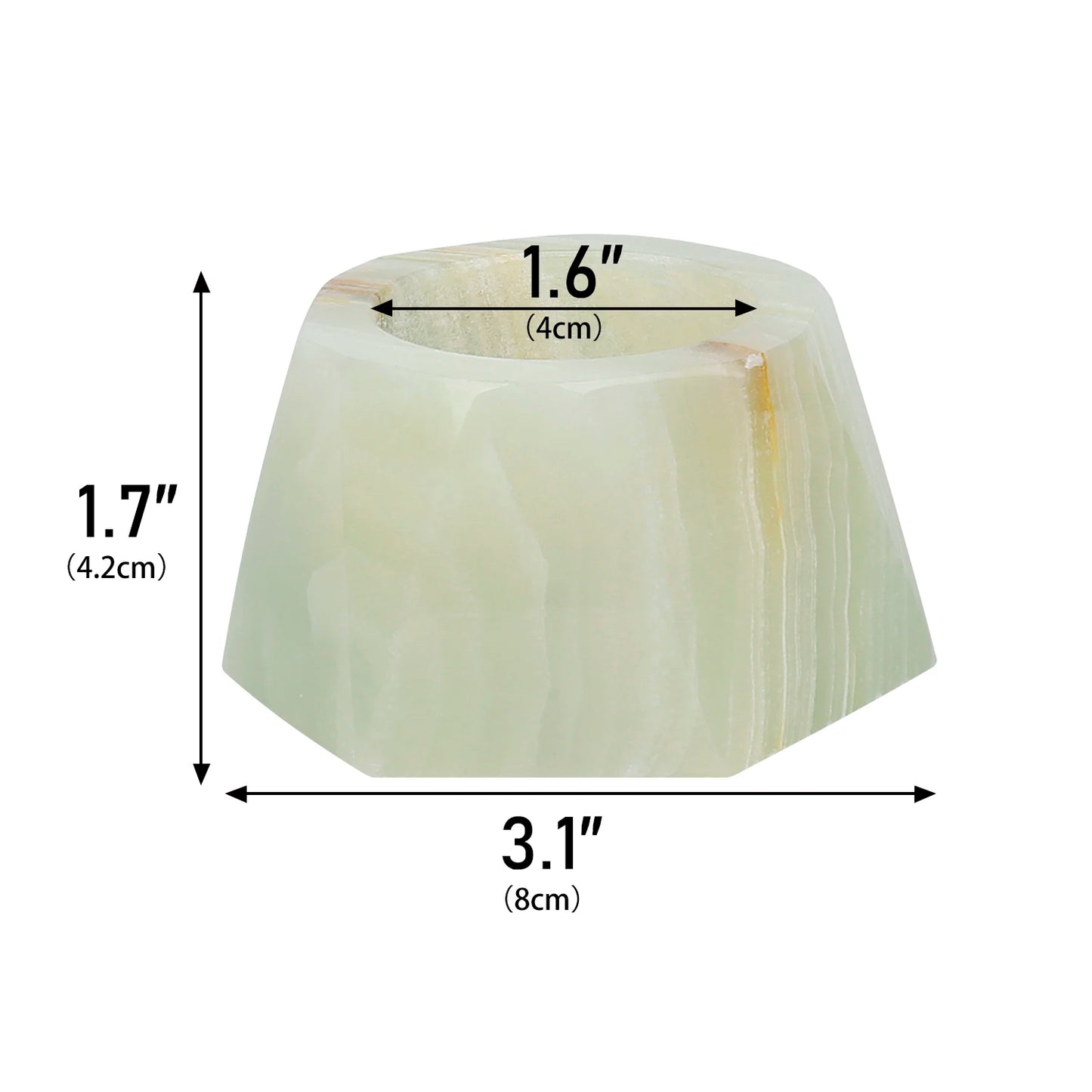 Natural Stones Marble Candlesticks Crystals Candle Holder Cave Tea Candle Wedding Party Dinner Home Decoration