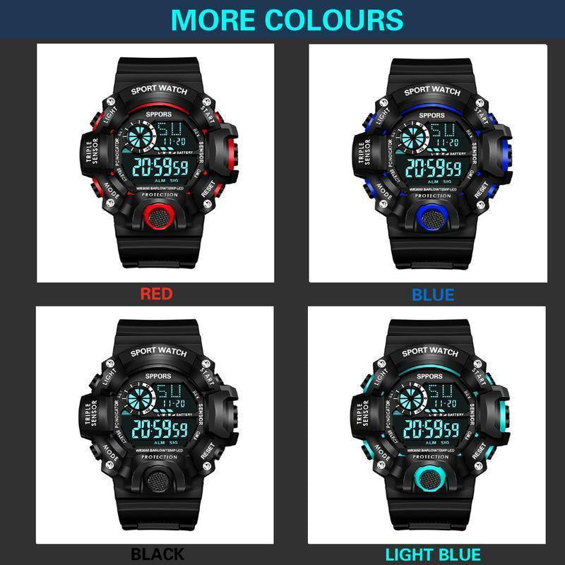 Kegllect Top Selling Product Watch  Men Sports Multifunction Life Digital Watch Casual Watches Best Watch for Gym