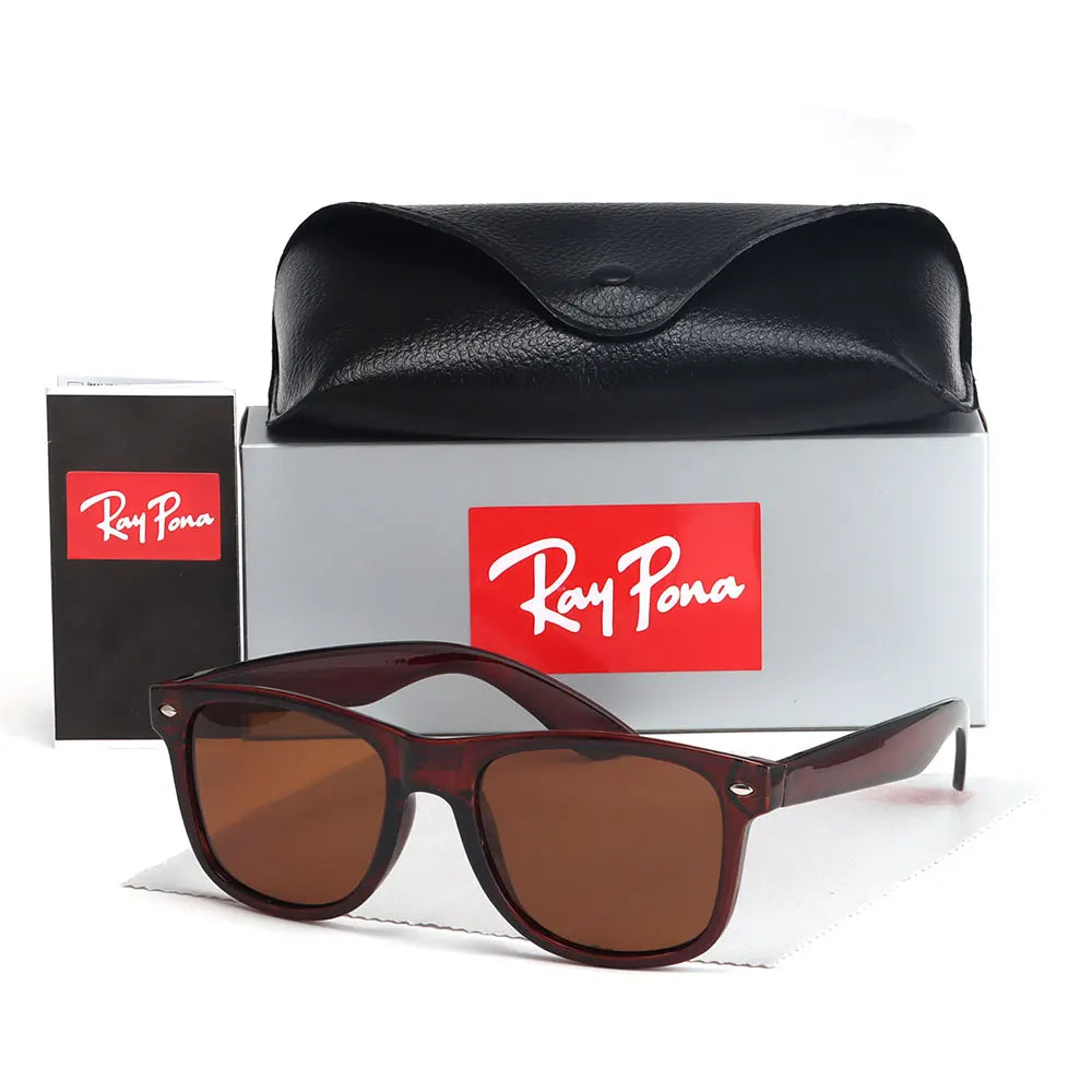 Mens Designer Square Polarized Sunglasses For Cycling Women Luxury Brand Rivet Sun Glasses Ladies Bans Eyewear UV400 Oculos De