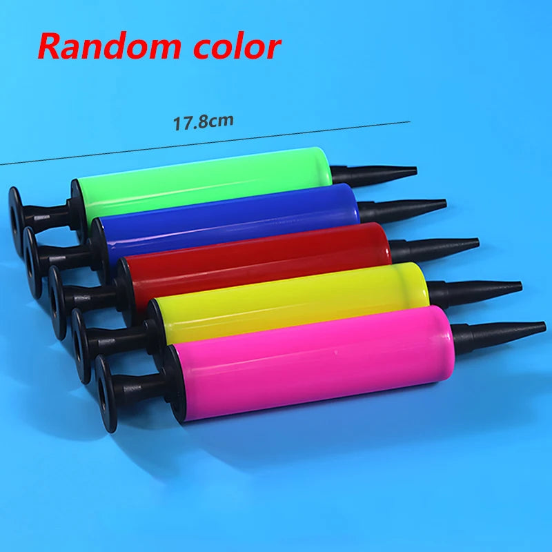 Balloon Pump Balloon Accessories Balloon inflator hand push Air Pump Footstep Pump Wedding Birthday Party Carnival Decor Tools