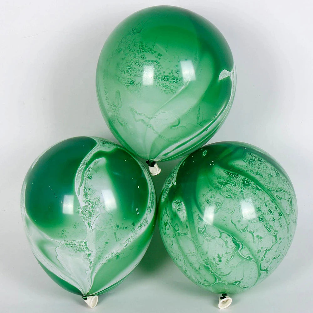 10/20/50pcs Agate Balloon Wholesale 10/12inch Marble Texture Color Cloud Latex Balloon Birthday Party Wedding Celebration Decor