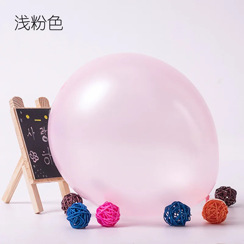 Pearl White Latex Balloon Wedding Party 10/12inch Purple Helium Baloon Decoration Birthday Party Festival Decor Wedding Supplies