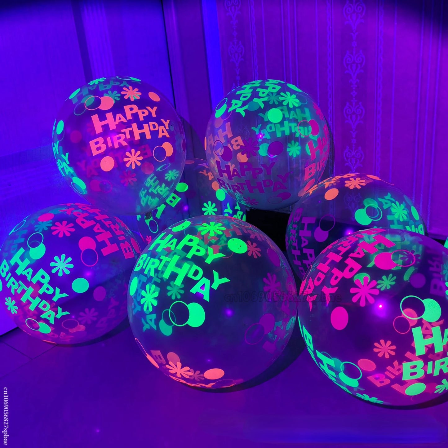 10Pcs 12Inch Fluorescent Balloons Neon Glow Latex Balloons Wedding Birthday Party Decor Glow Baloon Baby Shower Kids Gifts