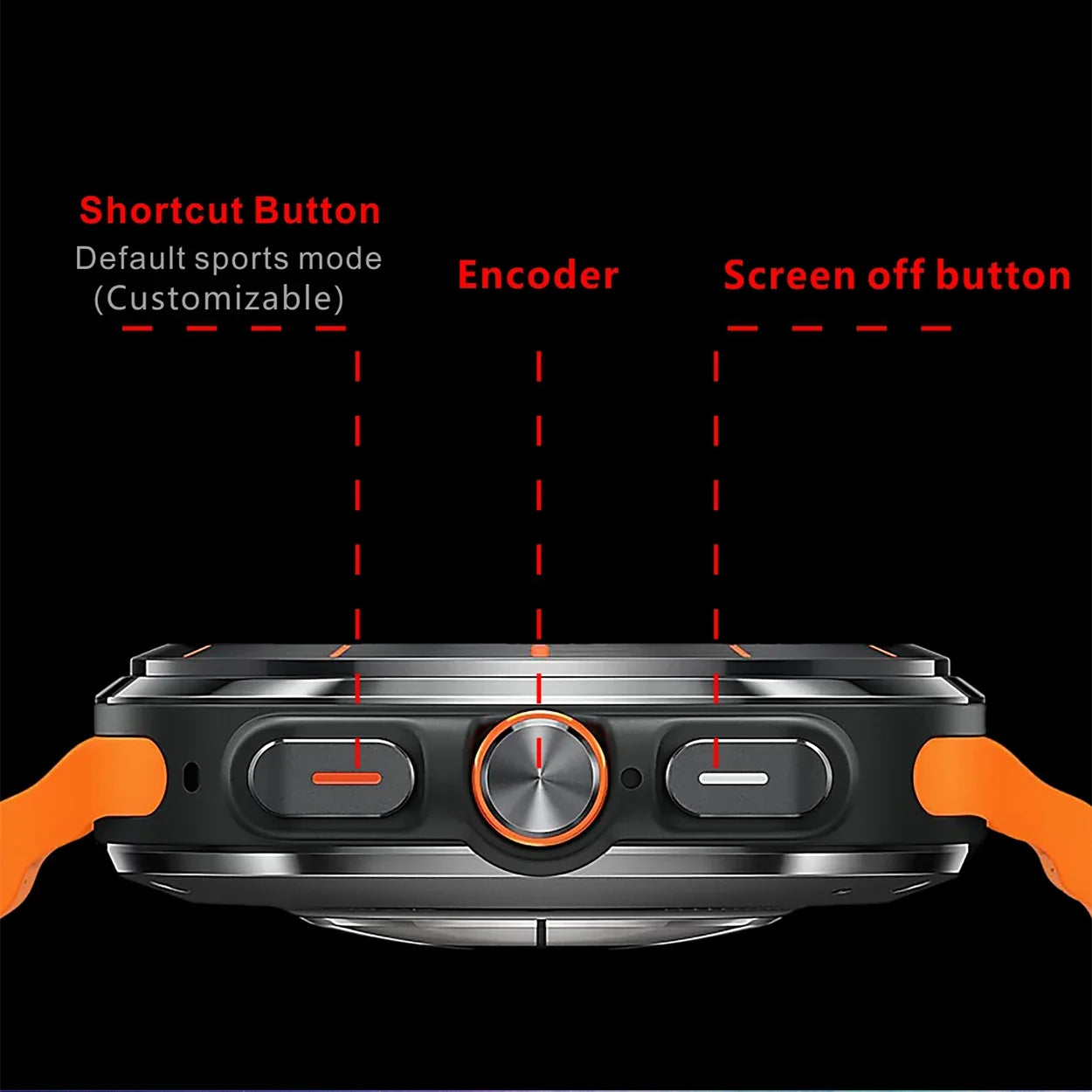 For Samsung Galaxy Watch 7 Ultra AMOLED IP68 GPS Compass NFC BT Call Smart Watch Outdoor Sports Man Galaxy 6 Upgraded Smartwatch