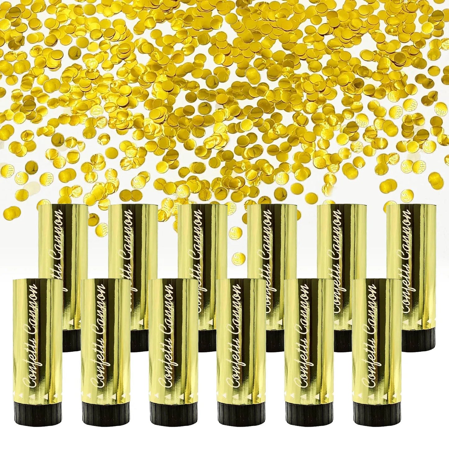 Confetti Poppers Cannons for Wedding Birthday Graduation Baby Shower Anniversary Christmas New Year's Party Supplies Decorations