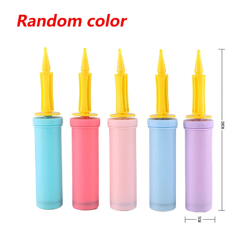 Balloon Pump Balloon Accessories Balloon inflator hand push Air Pump Footstep Pump Wedding Birthday Party Carnival Decor Tools