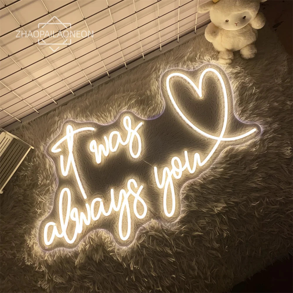 Custom Neon Sign LED Lights Wedding Decor Party Birthday Room Decor Bedroom Bar Club Shop Neon Light Led Sign Personalized Gifts