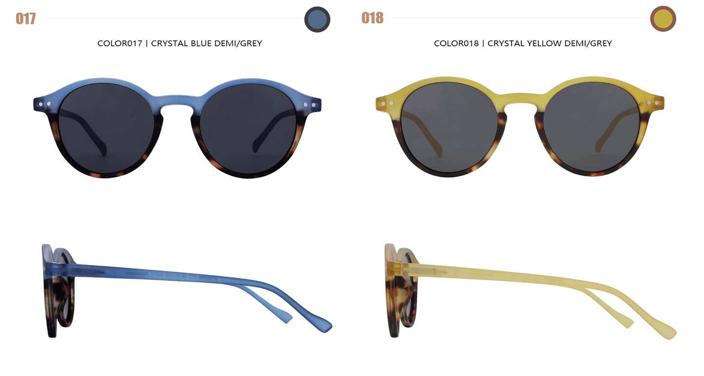 ZENOTTIC (S Size) Retro Circular Polarized Sunglasses 2024 Men Women Vintage Small Round Sun Glasses UV400 Goggles Shades