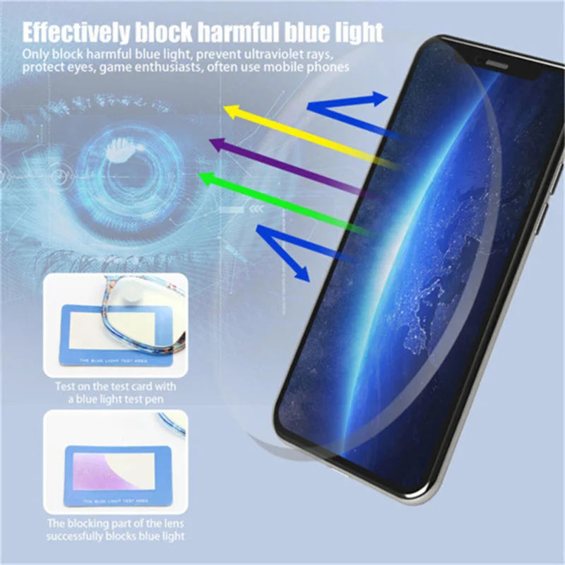 2024 New Fashion Men Sunglasses Oversized Frame Women Anti-blue Light Transparent Glasses UV400 Eyewear Flat Mirror Eyeglass